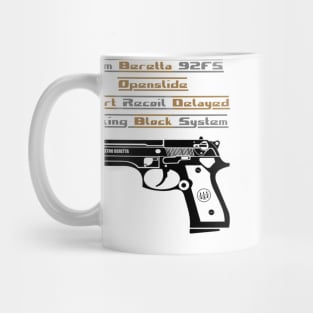 Handgun Beretta 92FS Mug